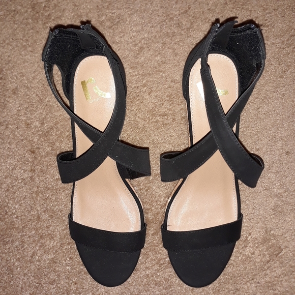 REPORT Wedge Sandal..size 10..black - Picture 5 of 15